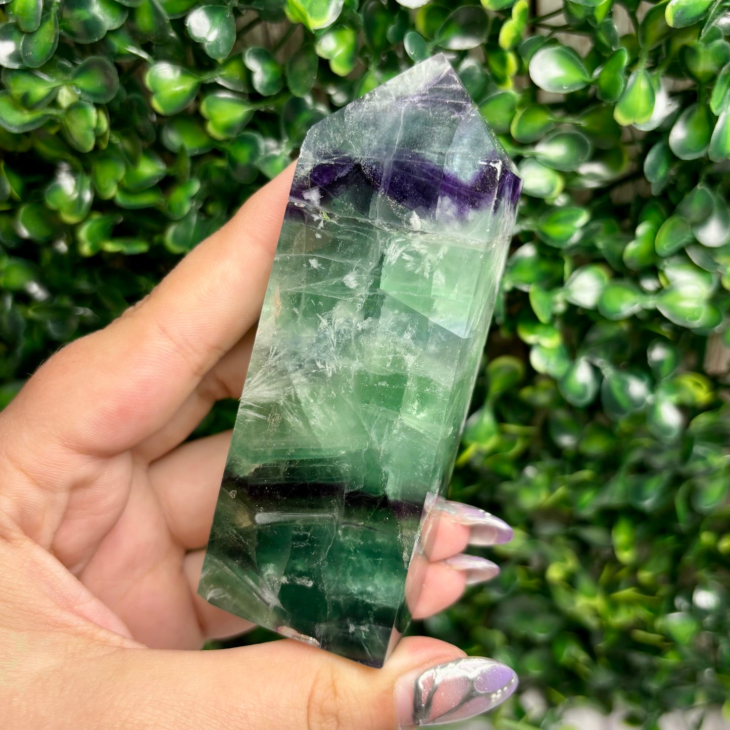 FEATHER FLUORITE TOWERS