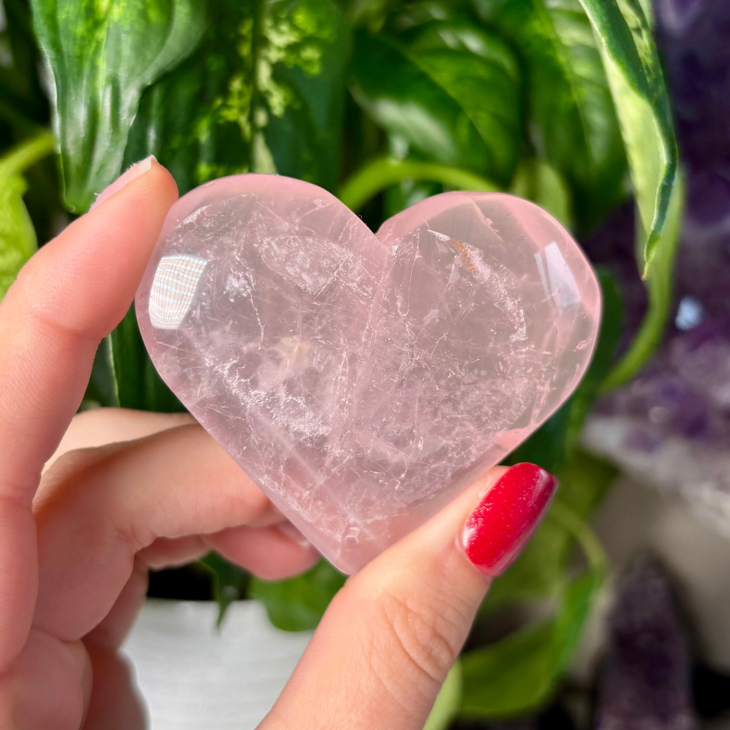 ROSE QUARTZ HEARTS