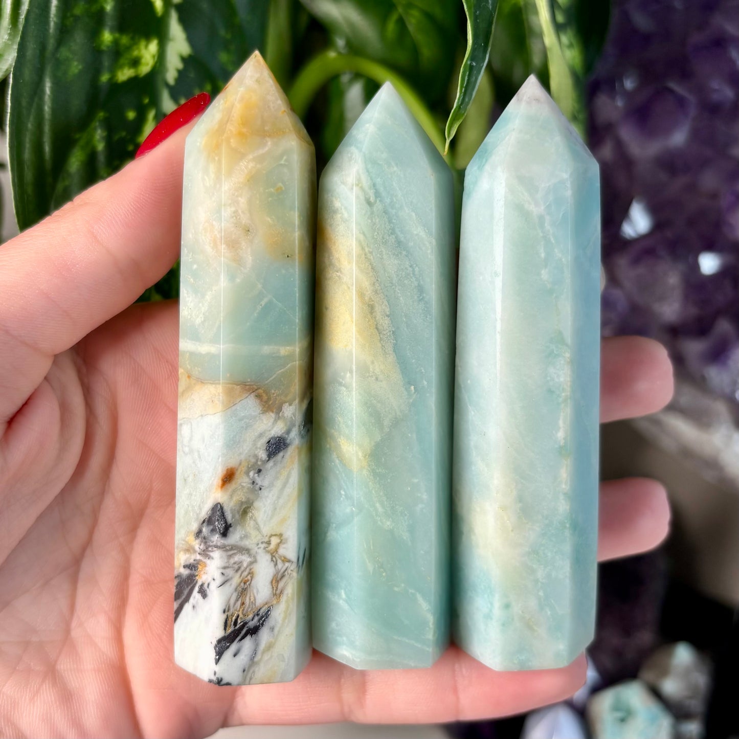 SKY BLUE QUARTZ TOWERS