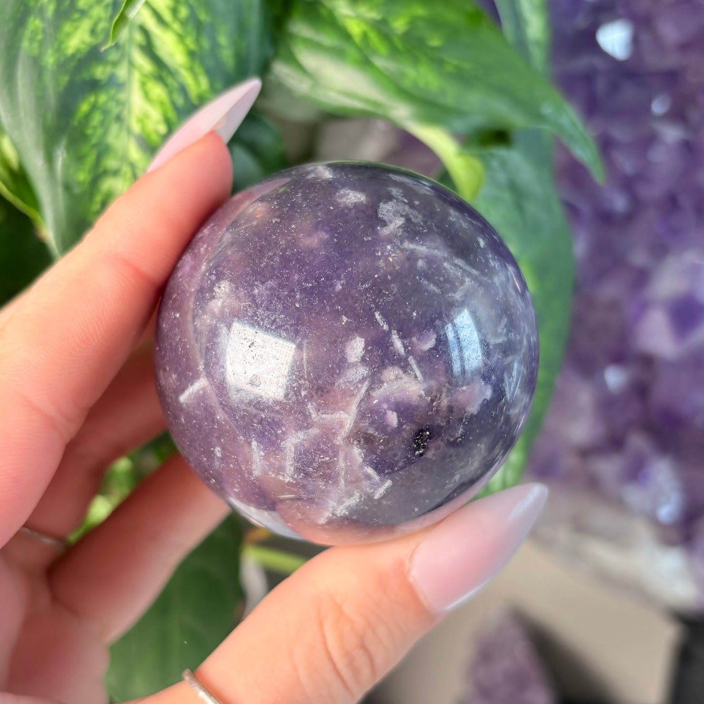 LEPIDOLITE SPHERE