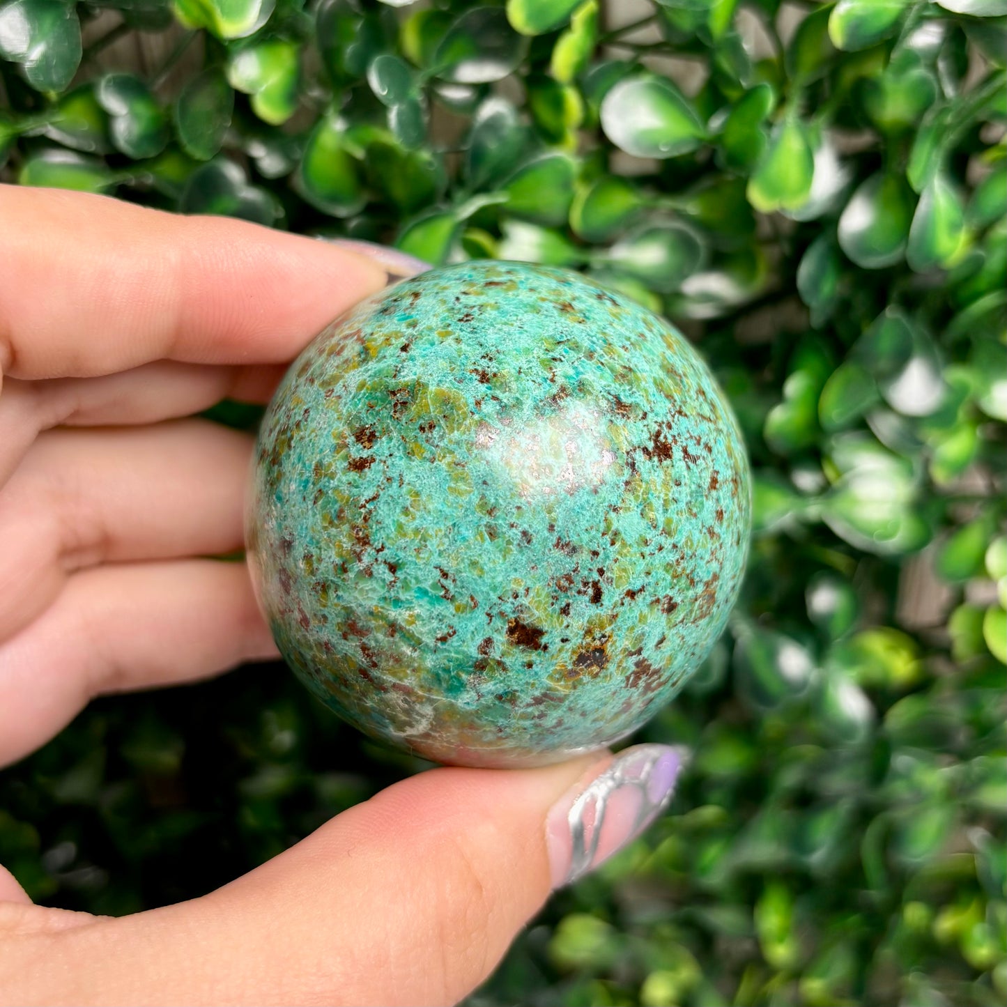 CHRYSOCOLLA SPHERES
