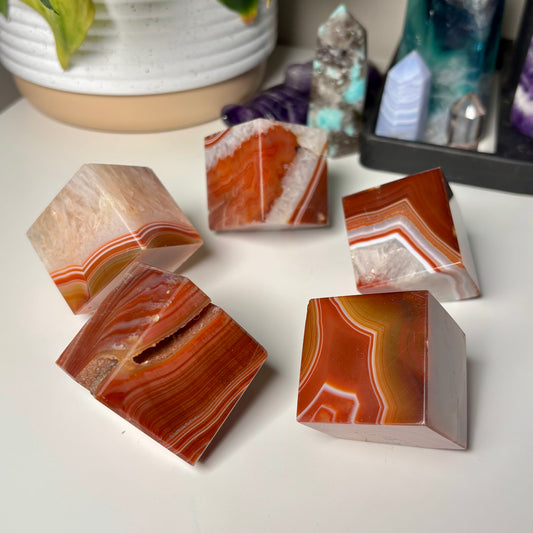 CARNELIAN CUBES