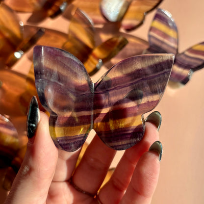 FLUORITE BUTTERFLY
