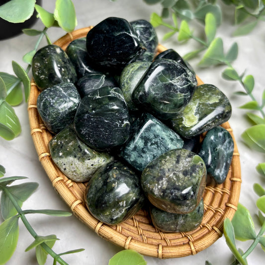 NEPHRITE JADE TUMBLE