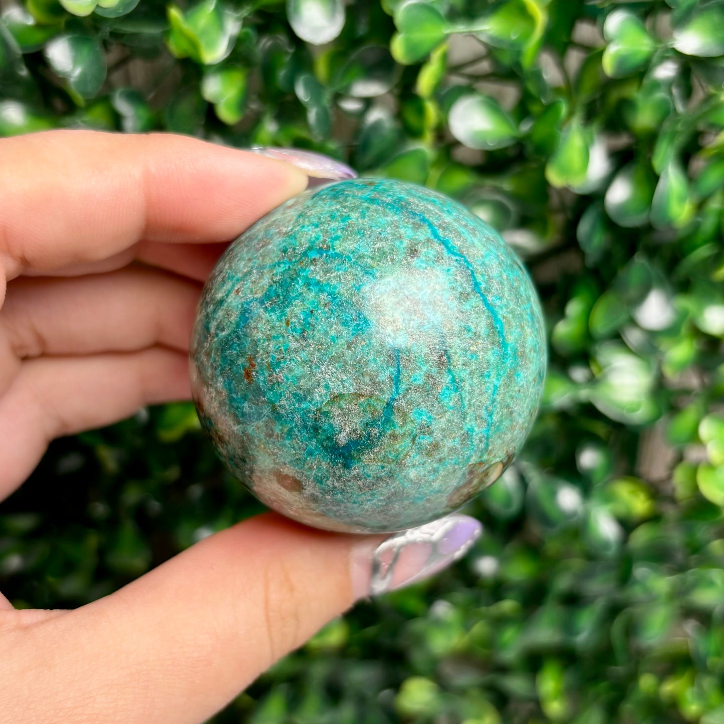 CHRYSOCOLLA SPHERES