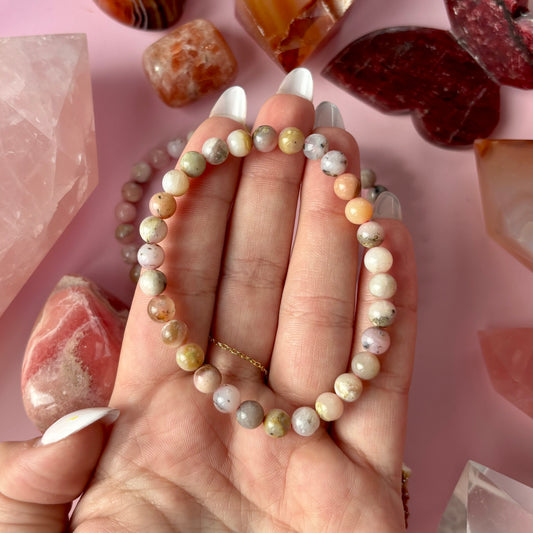 PINK OPAL BRACELET