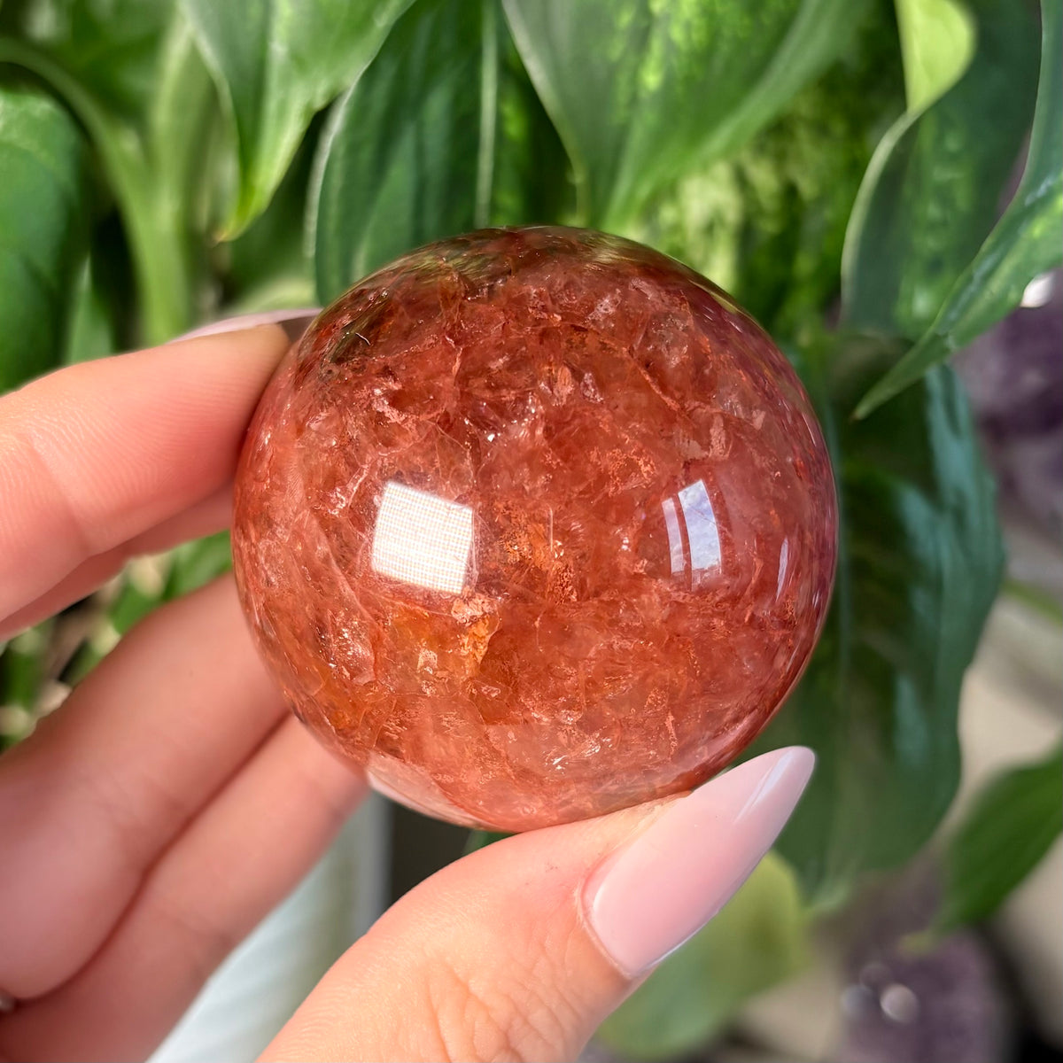 FIRE QUARTZ SPHERES