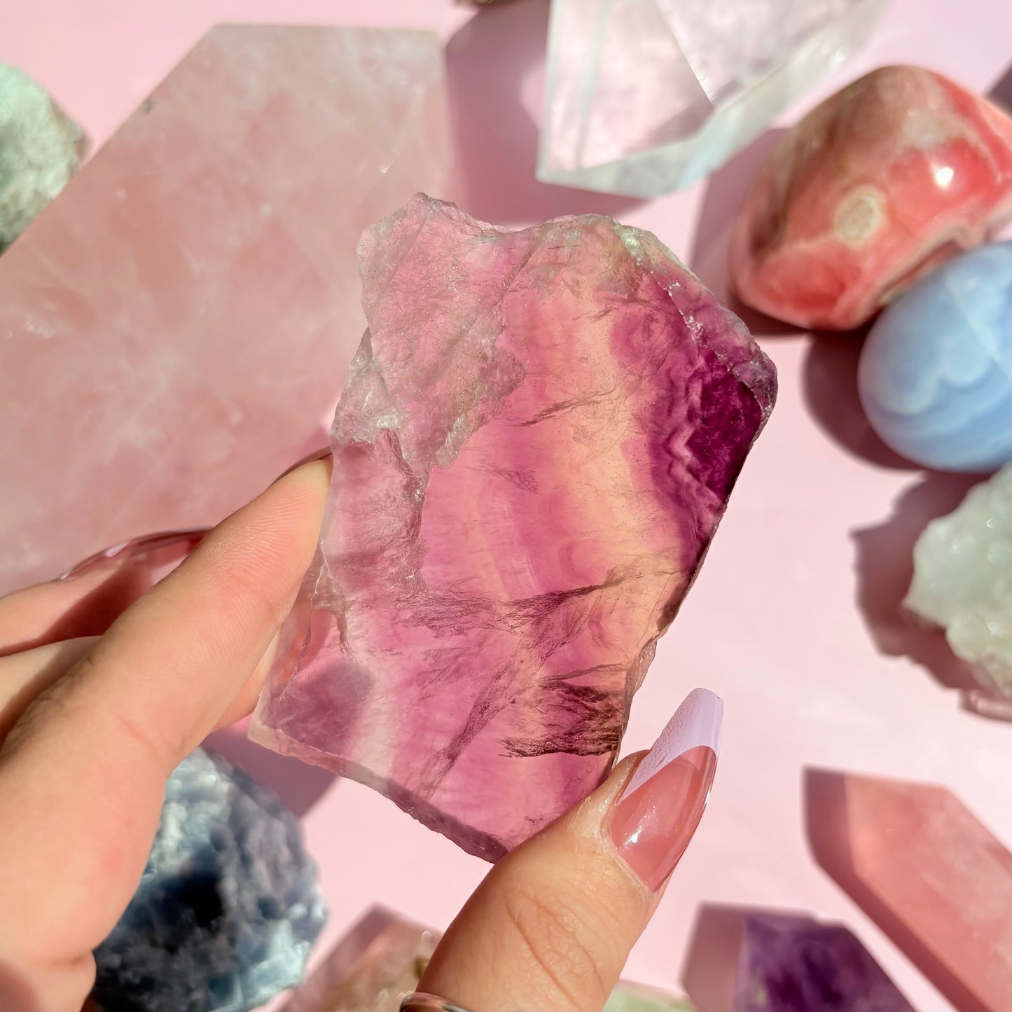 FLUORITE SLABS