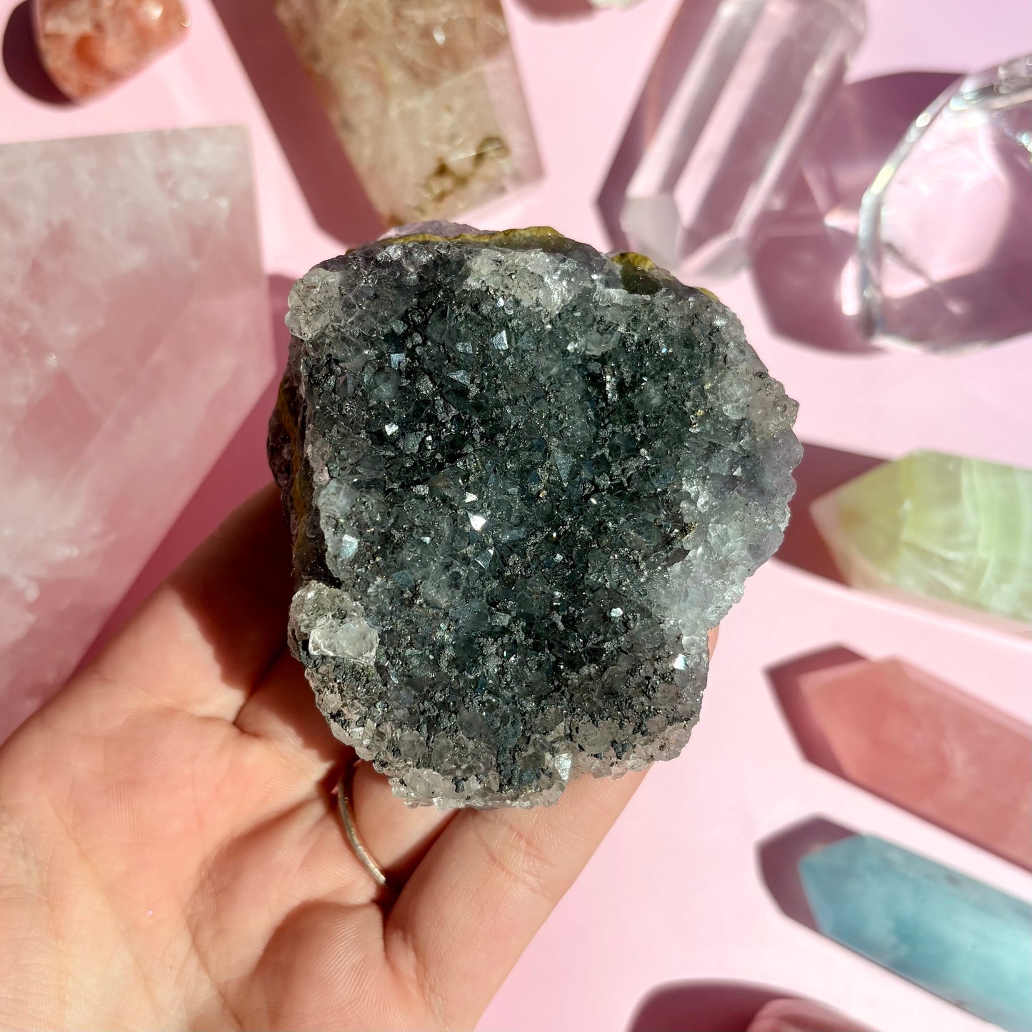 FLUORITE/PYRITE SPECIMEN