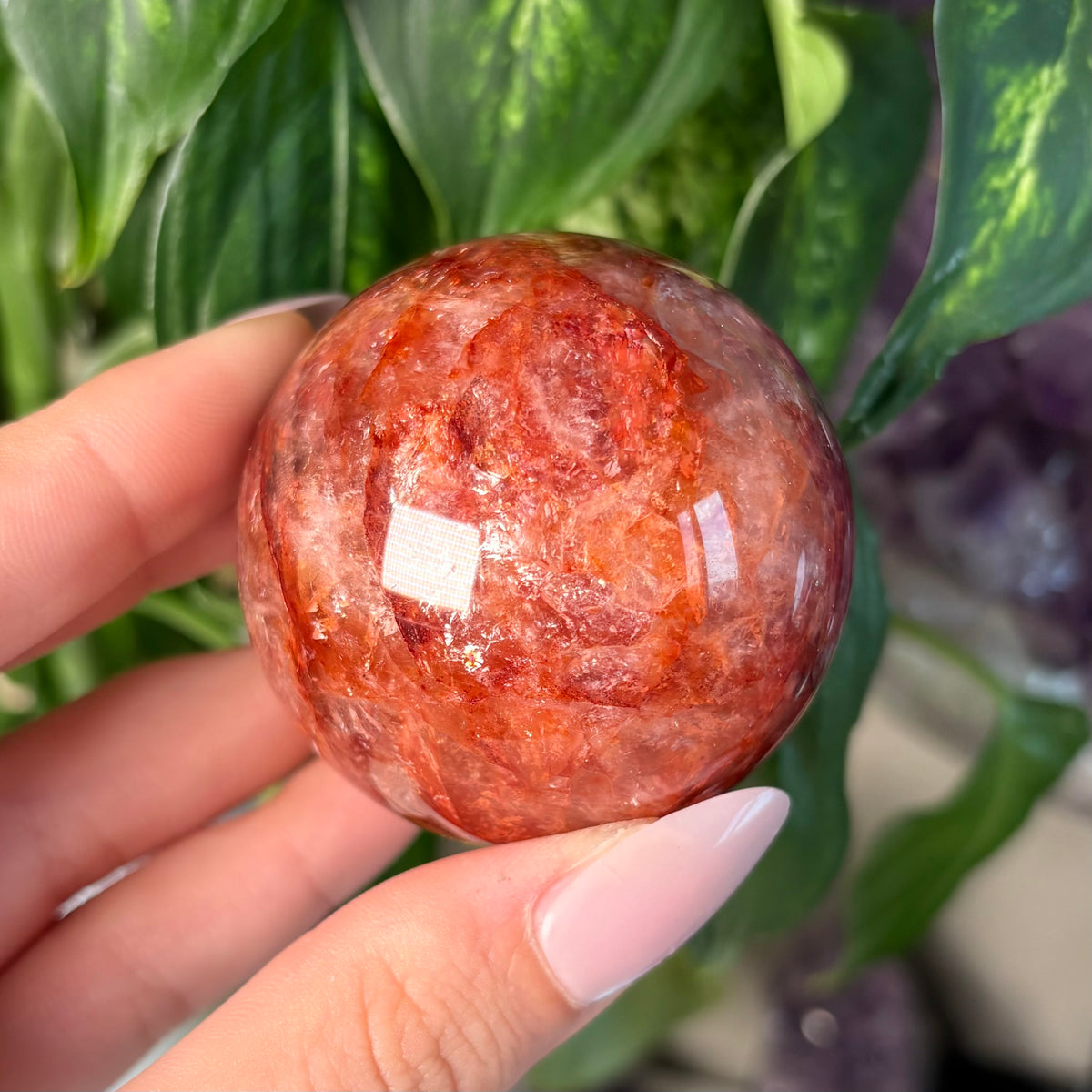 FIRE QUARTZ SPHERES