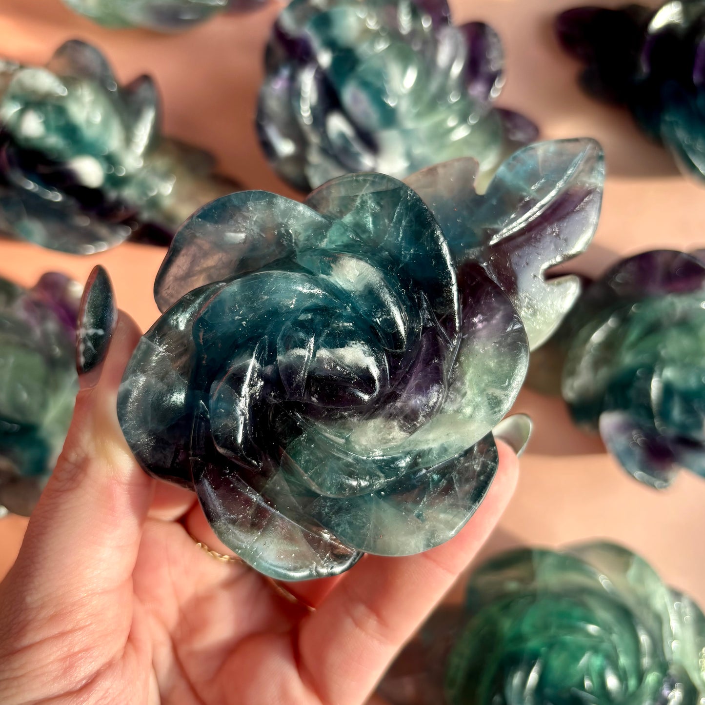 FLUORITE ROSE - IMPERFECT