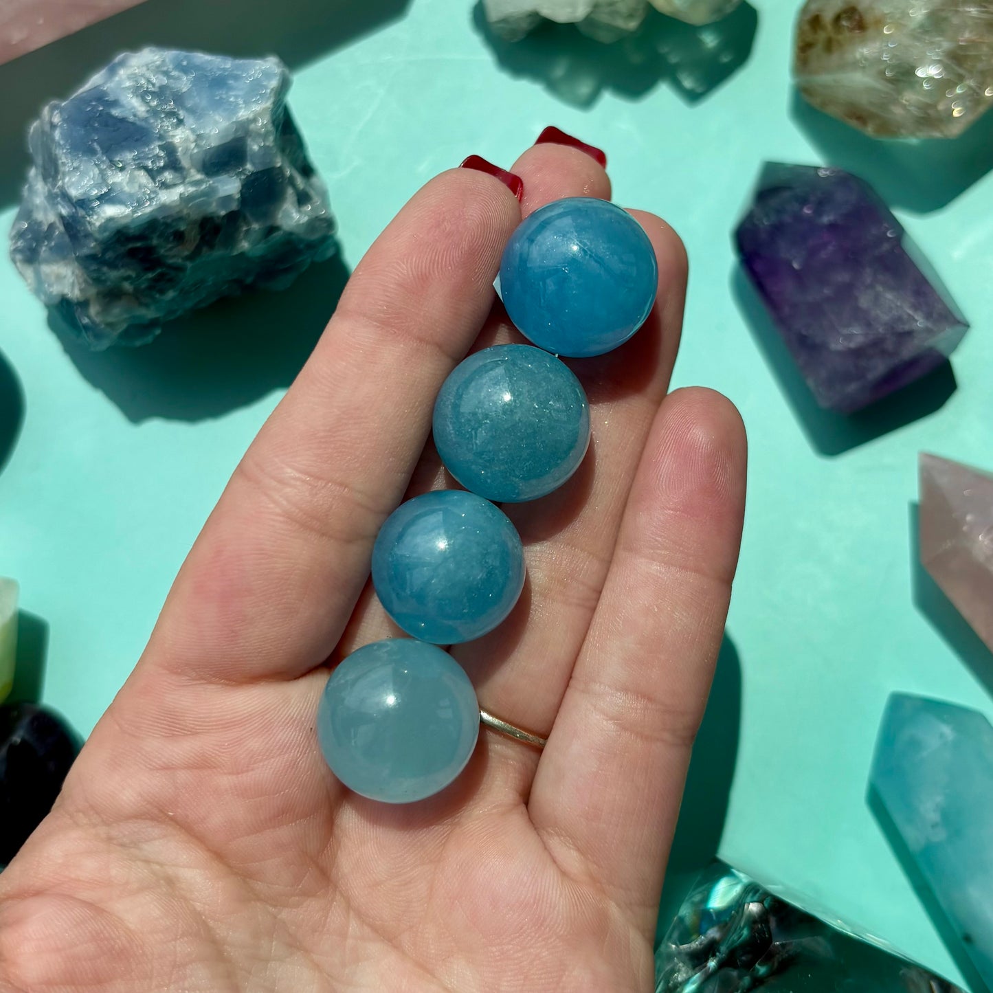 AQUAMARINE SPHERES
