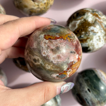 SEA JASPER SPHERES