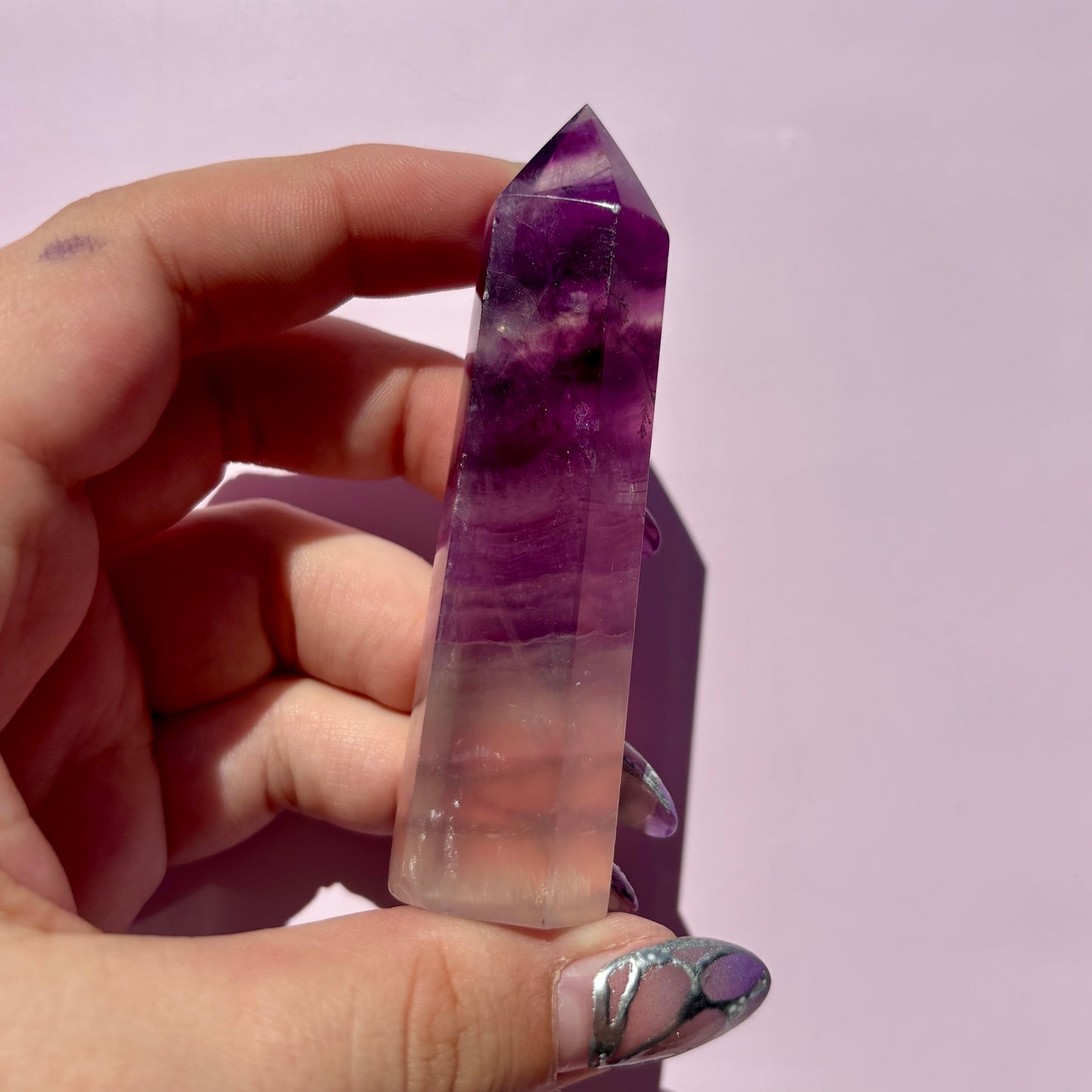 PURPLE FLUORITE TOWERS