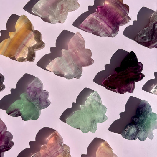 FLUORITE BUTTERFLY