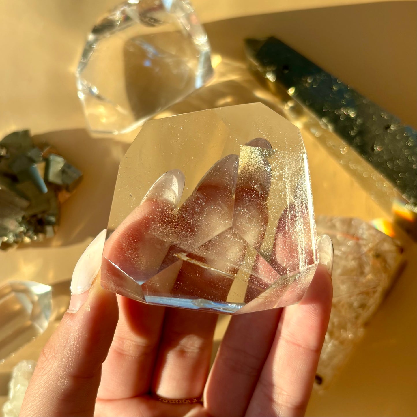 CLEAR QUARTZ FREEFORMS