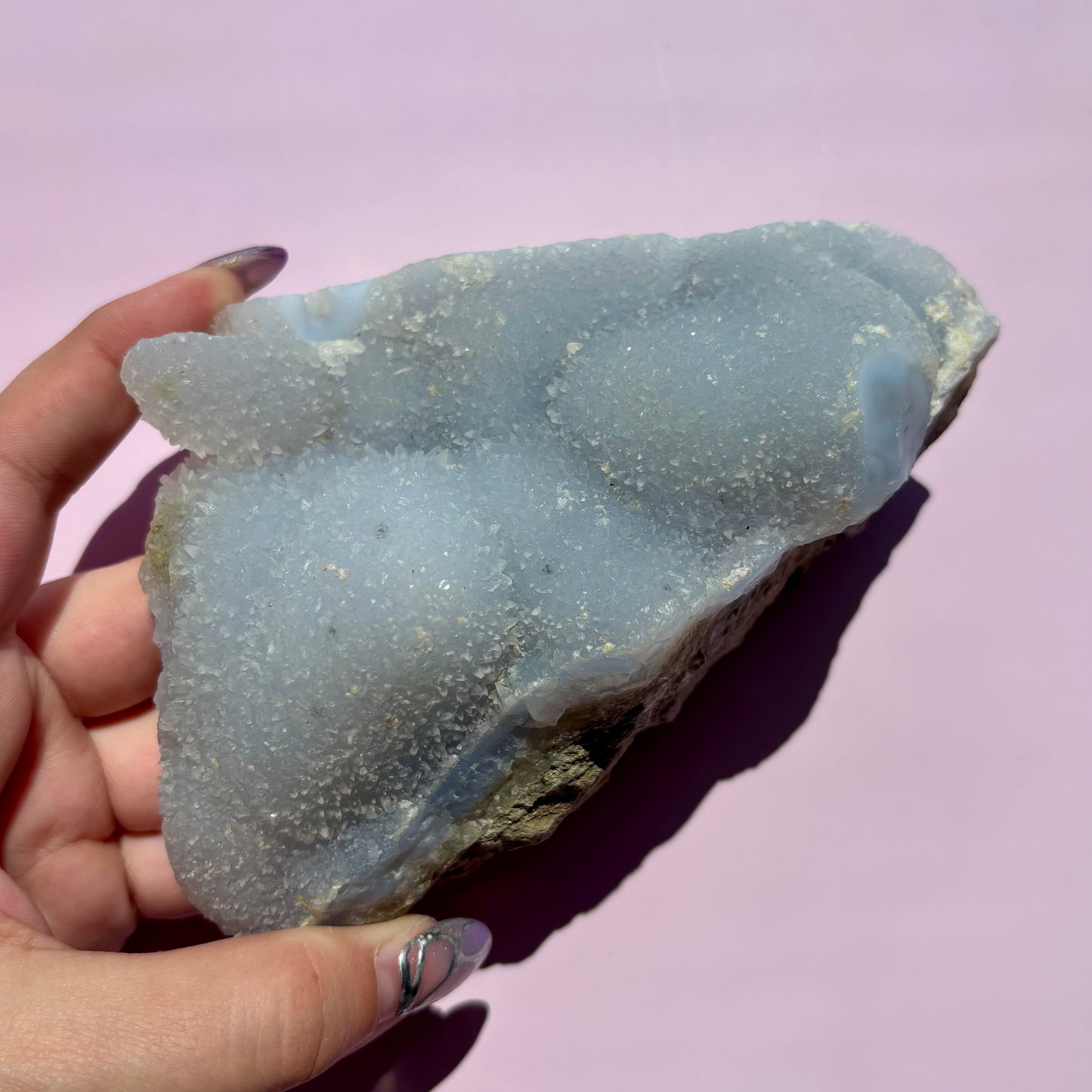 BLUE CHALCEDONY SPECIMENS