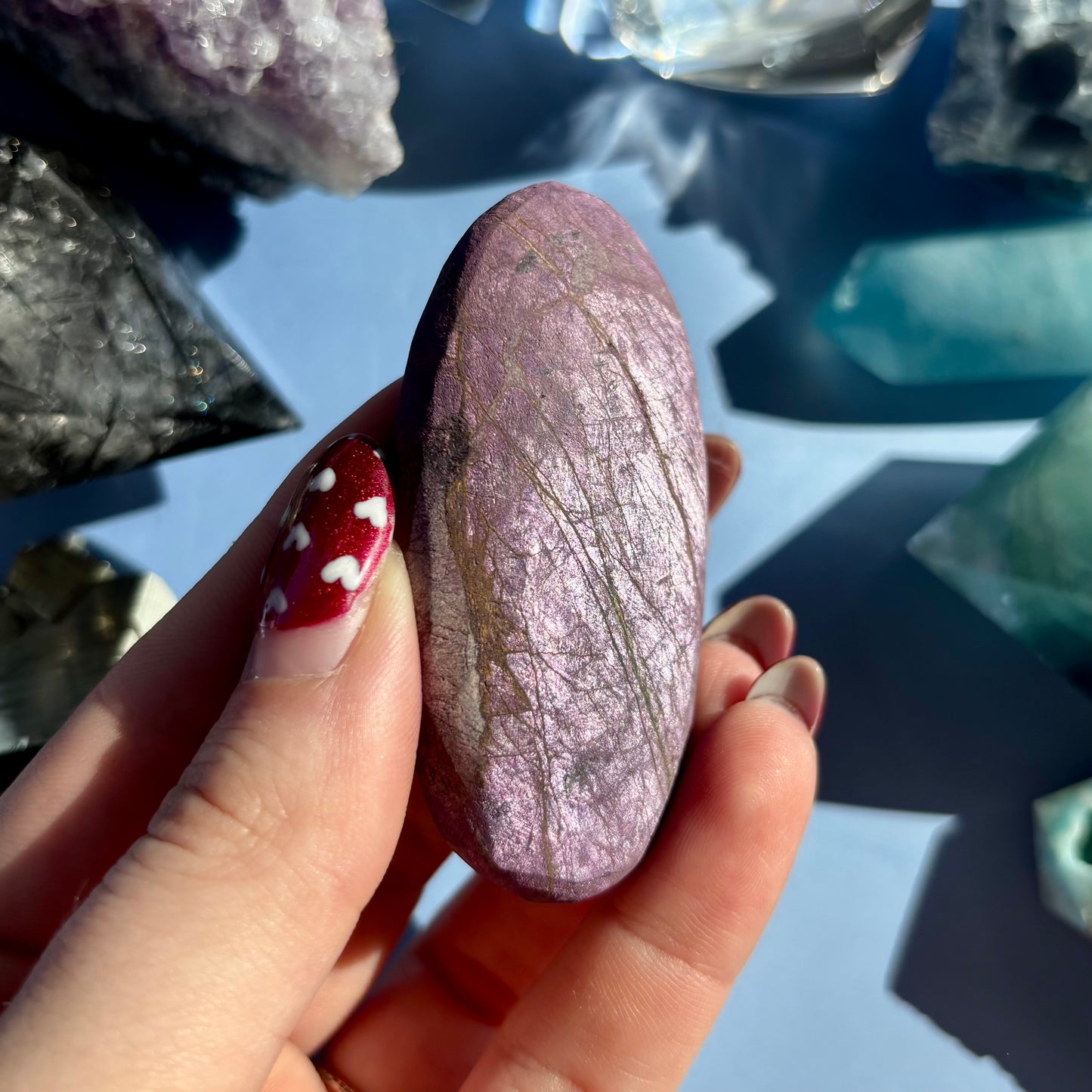 PURPURITE PALMSTONES