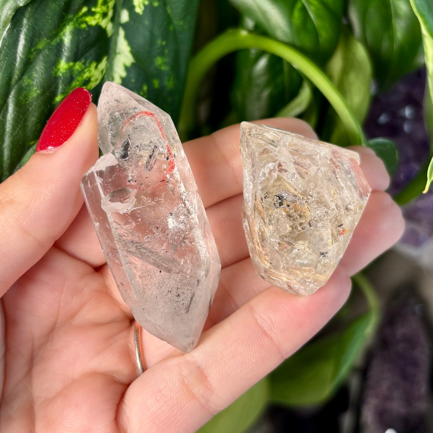 GARDEN QUARTZ ENHYDROS