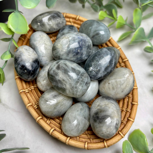 BLACK MOONSTONE TUMBLE