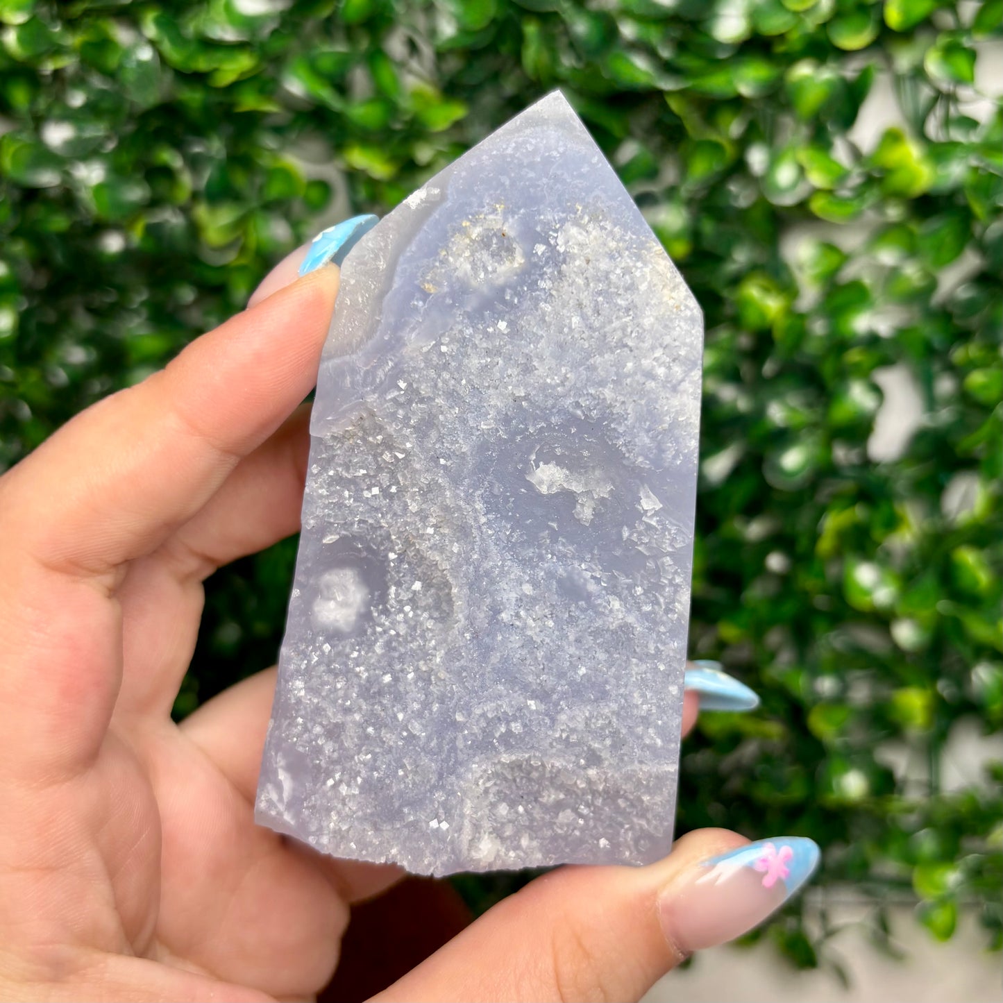 BLUE CHALCEDONY TOWER