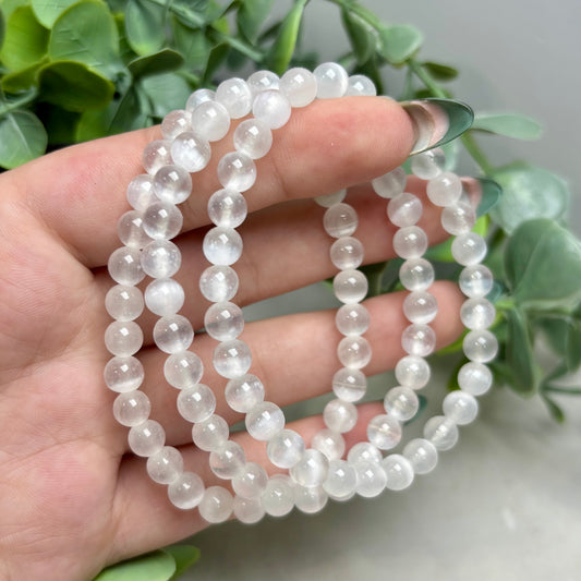 SELENITE BRACELET (6MM)