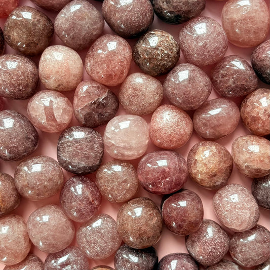 STRAWBERRY QUARTZ TUMBLE