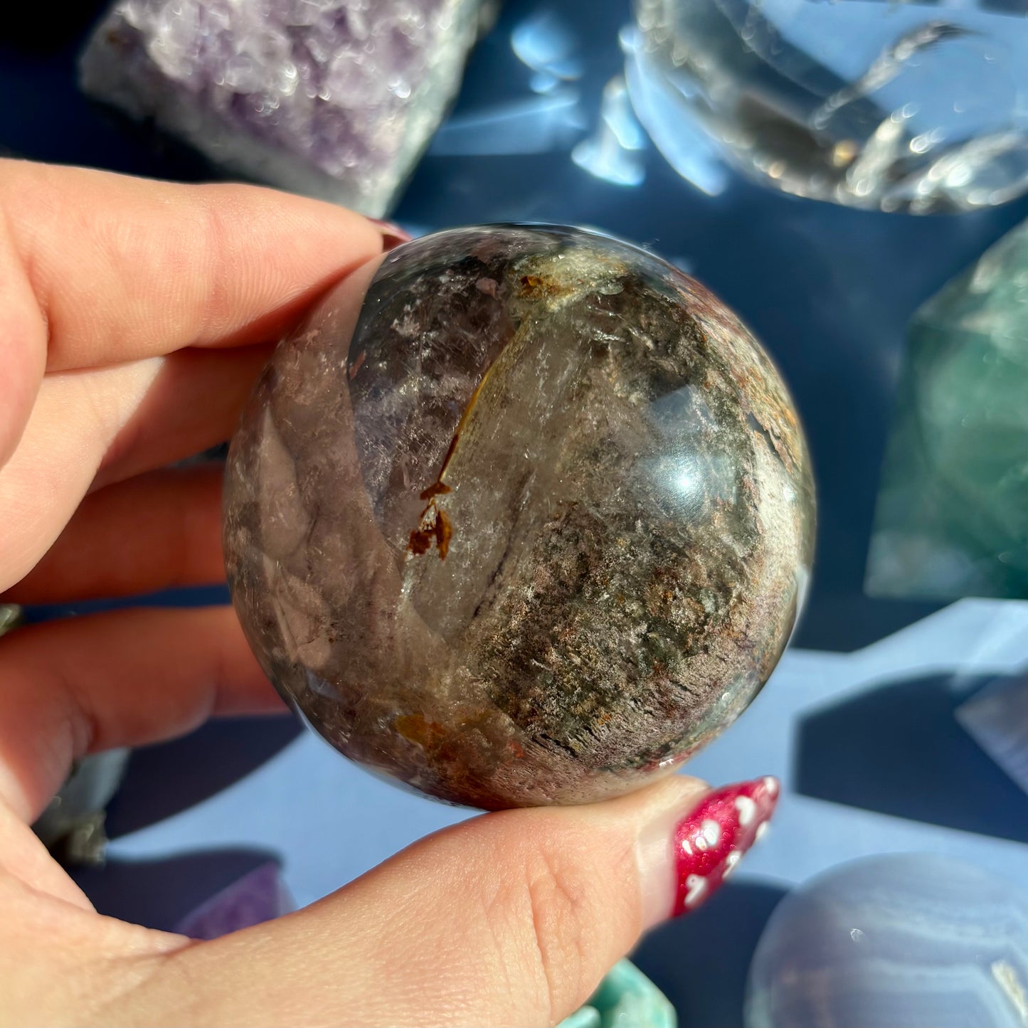 GARDEN QUARTZ SPHERES
