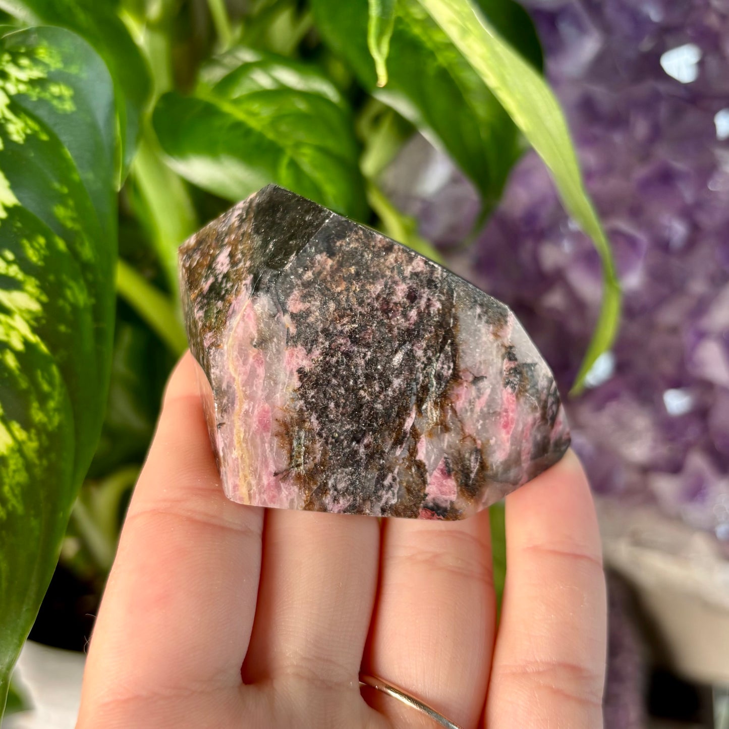 RHODONITE FREEFORMS
