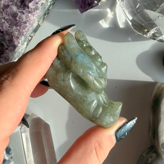 LABRADORITE DRAGONHEAD