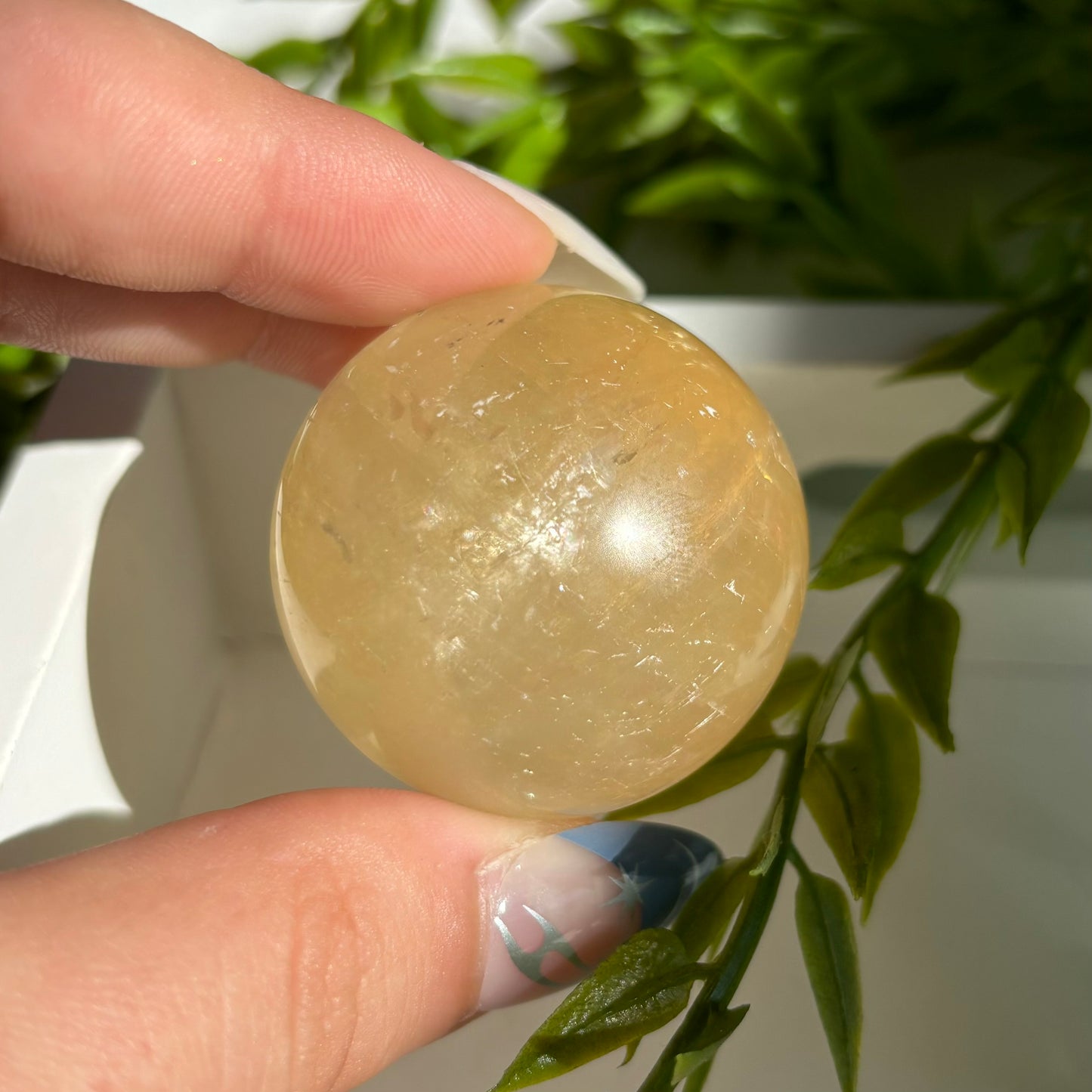 OPTICAL CALCITE SPHERE