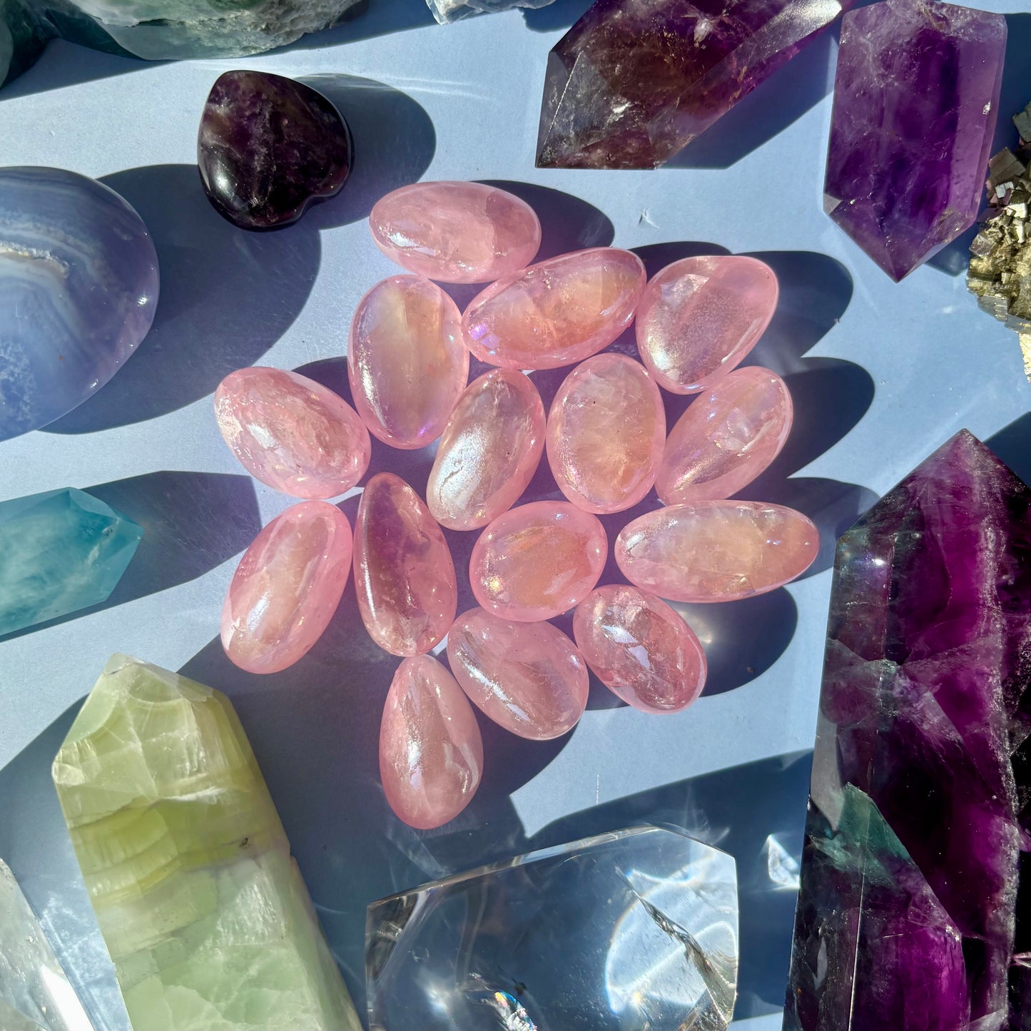 AURA ROSE QUARTZ TUMBLE