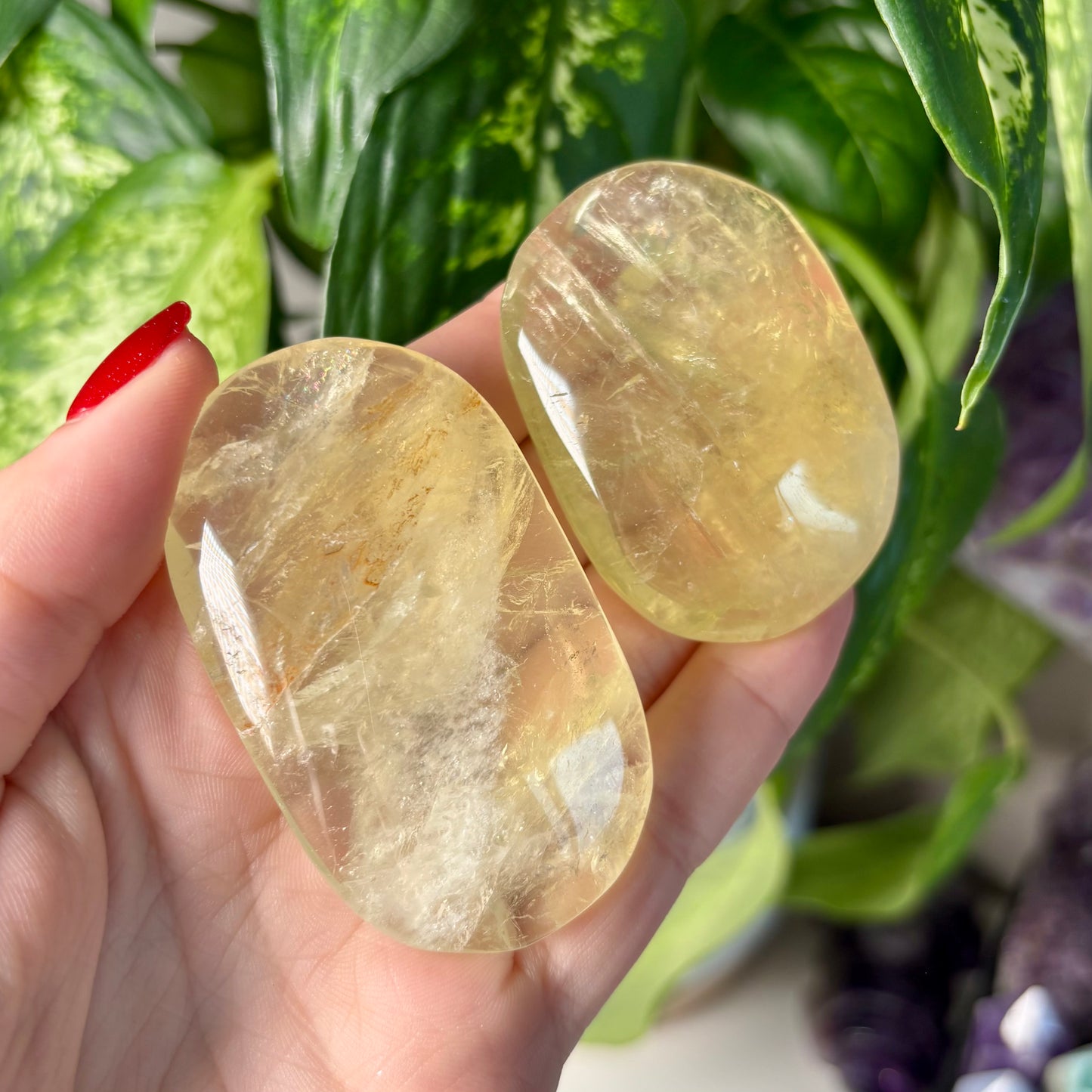 CITRINE PALMSTONES