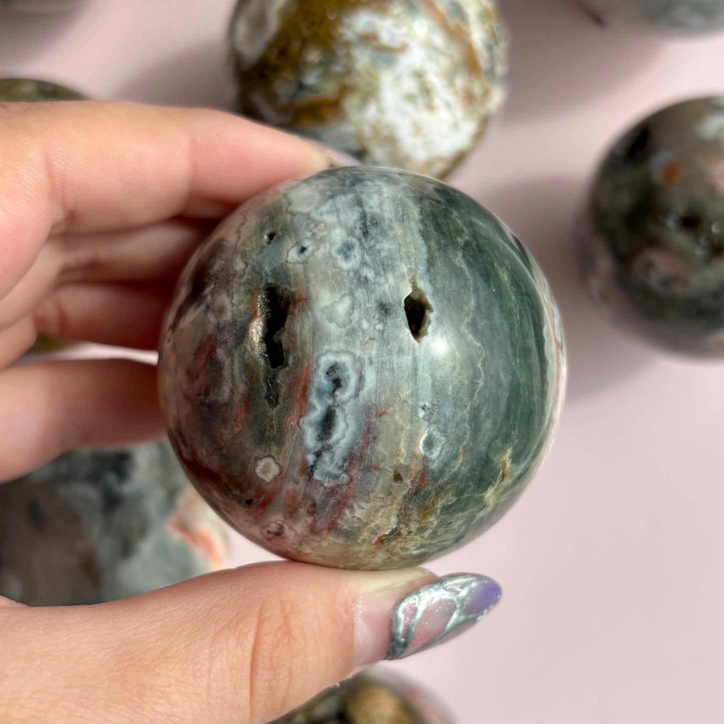 SEA JASPER SPHERES