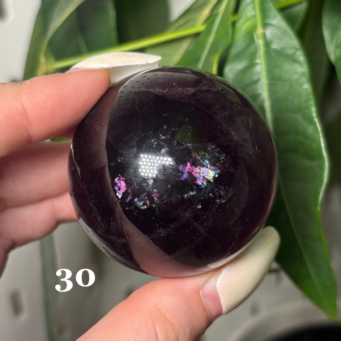 FLUORITE SPHERES