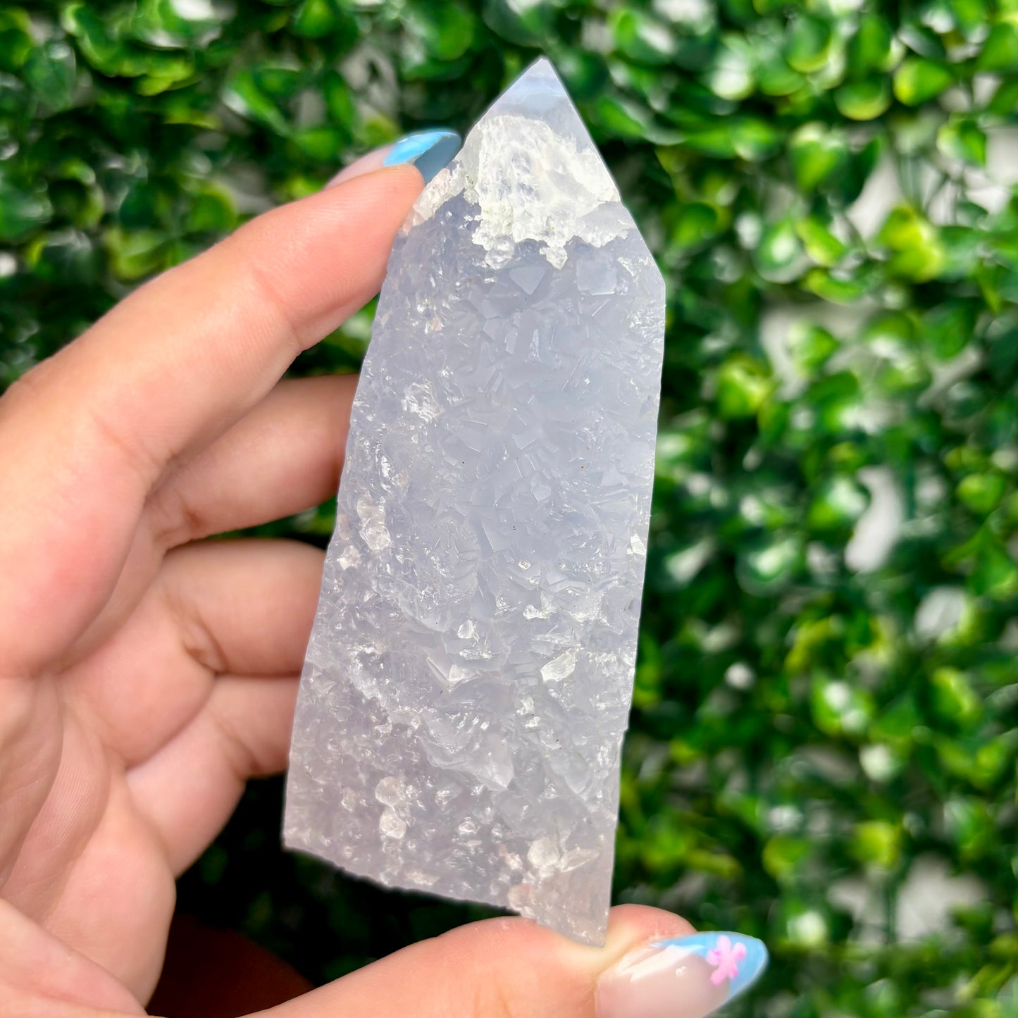 BLUE CHALCEDONY TOWER