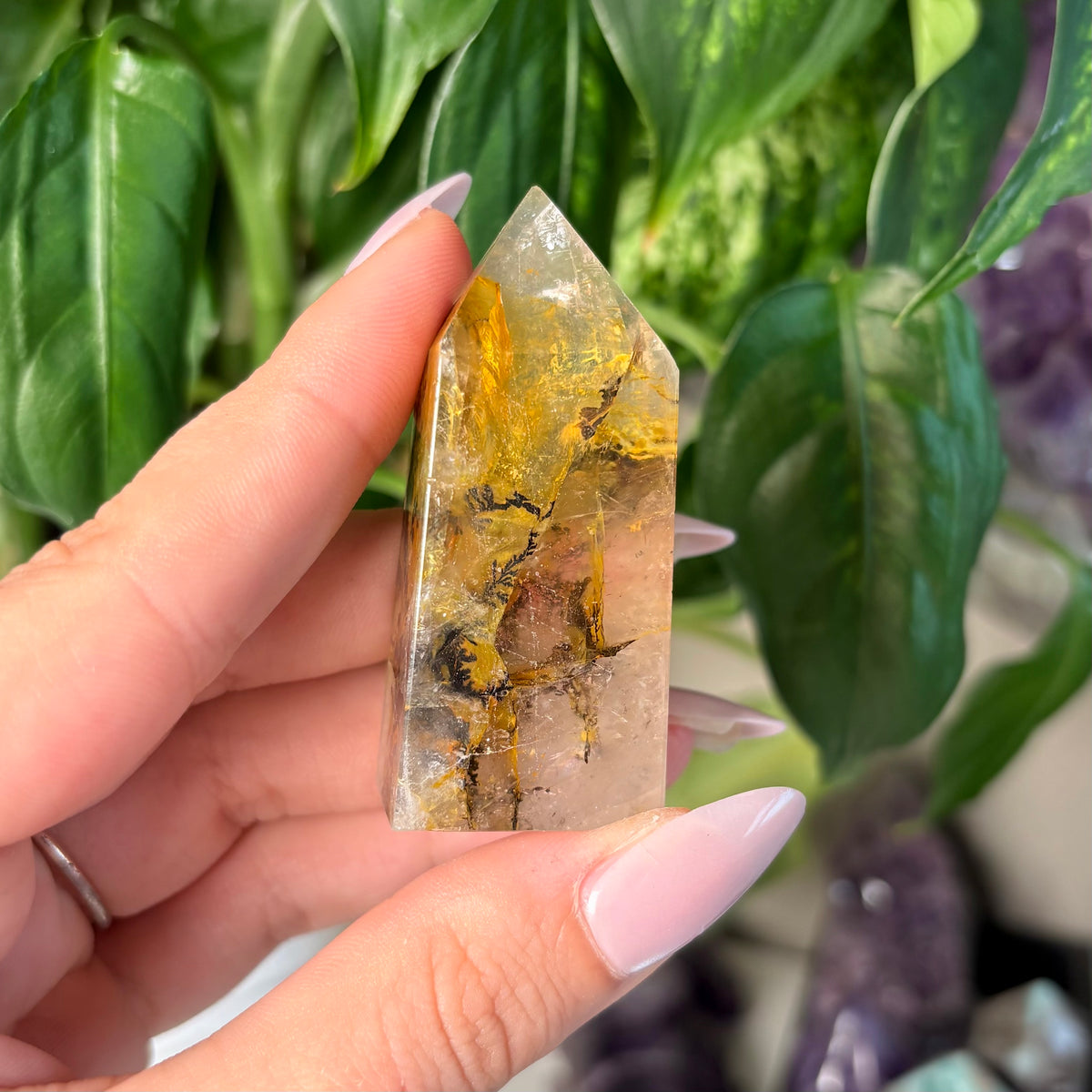 DENDRITIC QUARTZ TOWERS