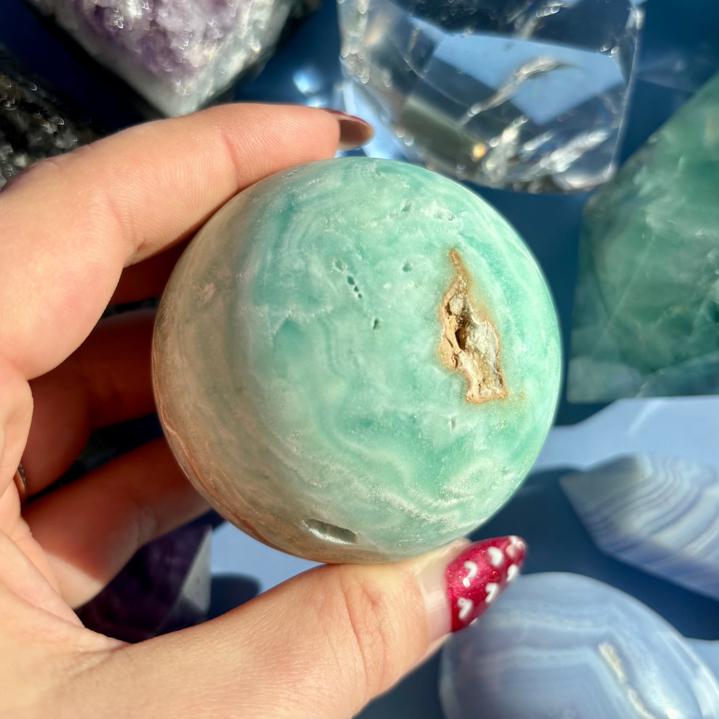 CARIBBEAN CALCITE SPHERES