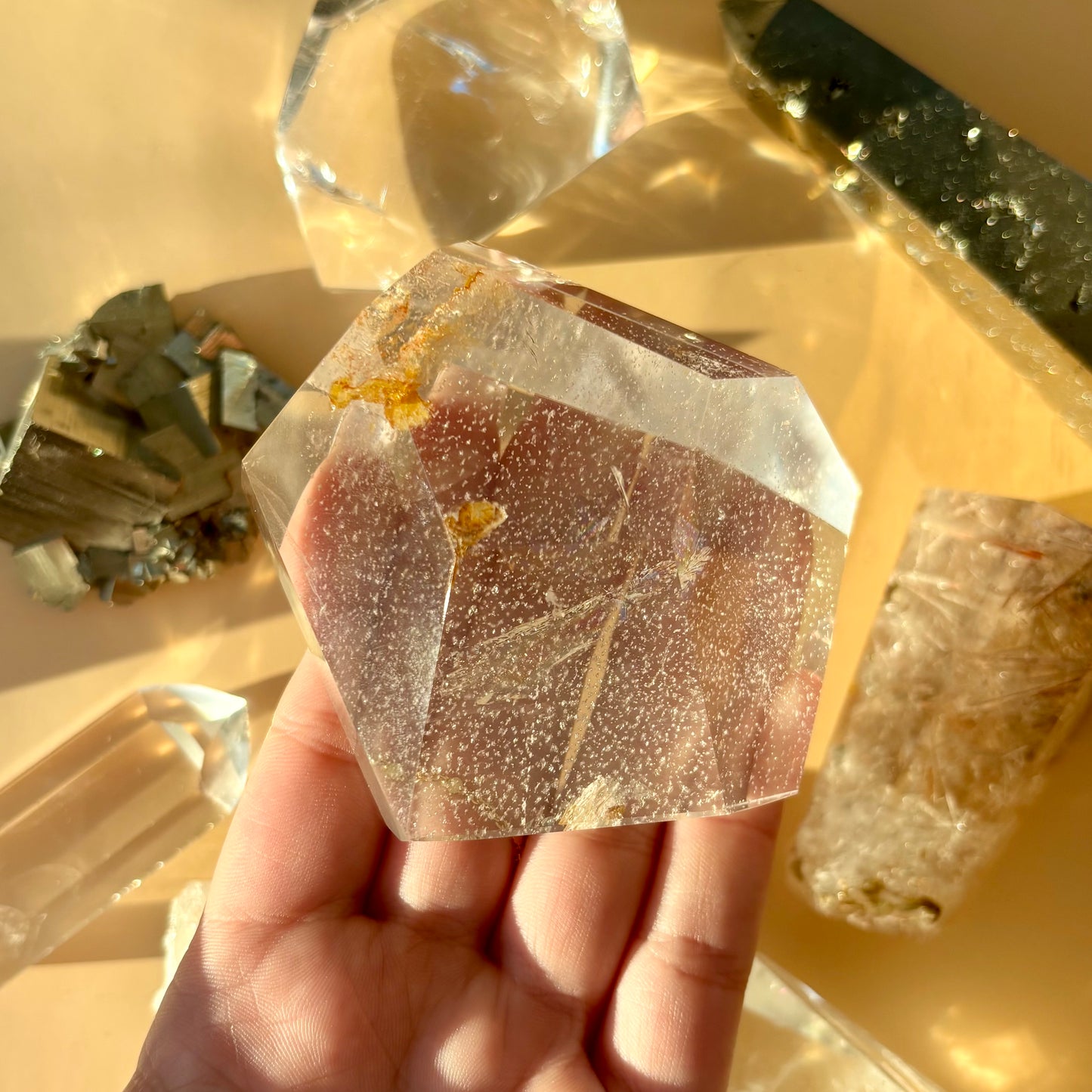 CLEAR QUARTZ FREEFORMS