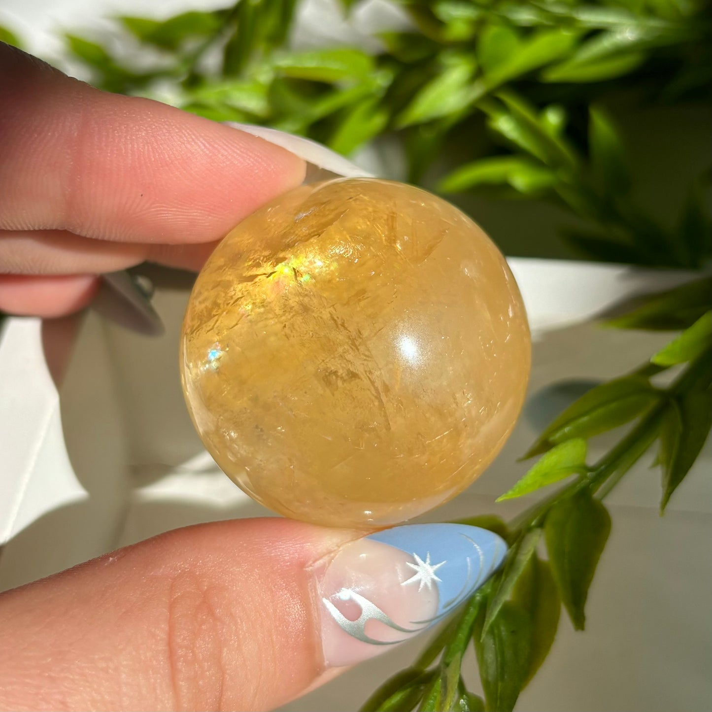 OPTICAL CALCITE SPHERE