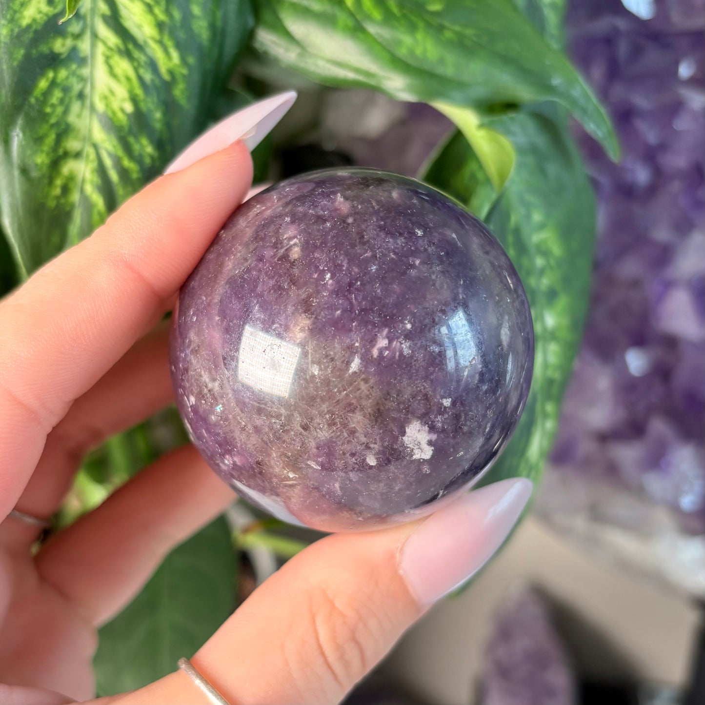 LEPIDOLITE SPHERE