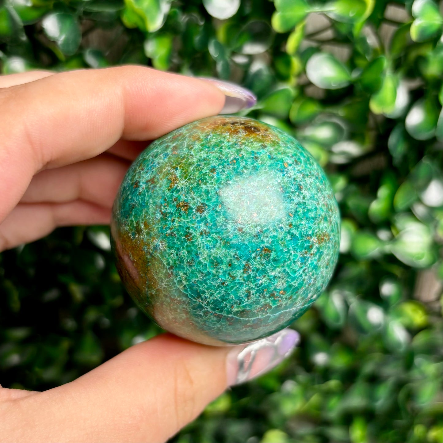 CHRYSOCOLLA SPHERES