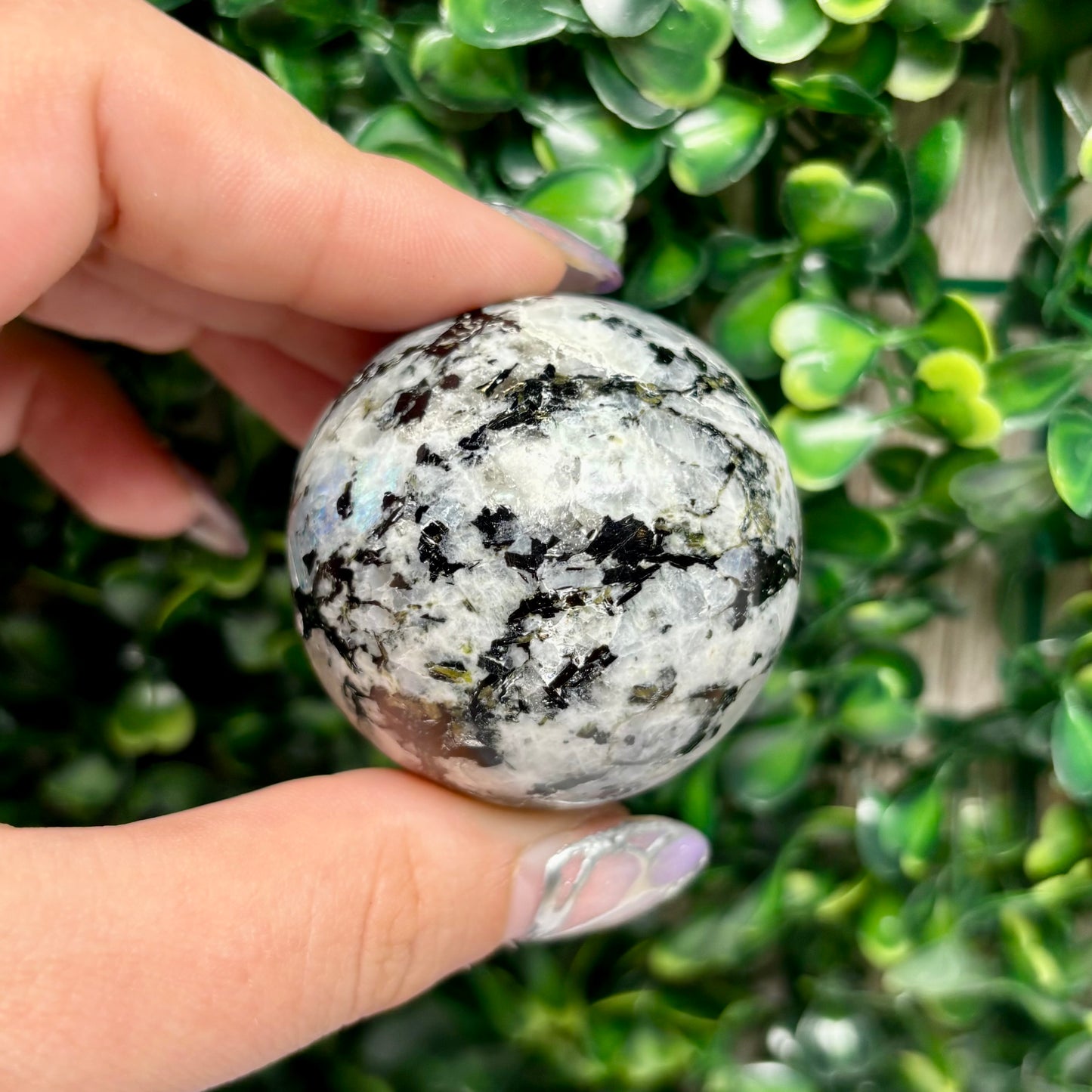 RAINBOW MOONSTONE SPHERES