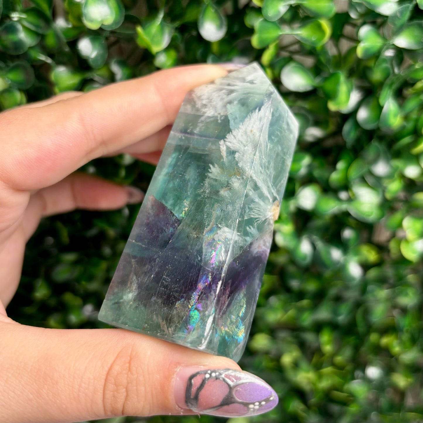 FEATHER FLUORITE TOWERS