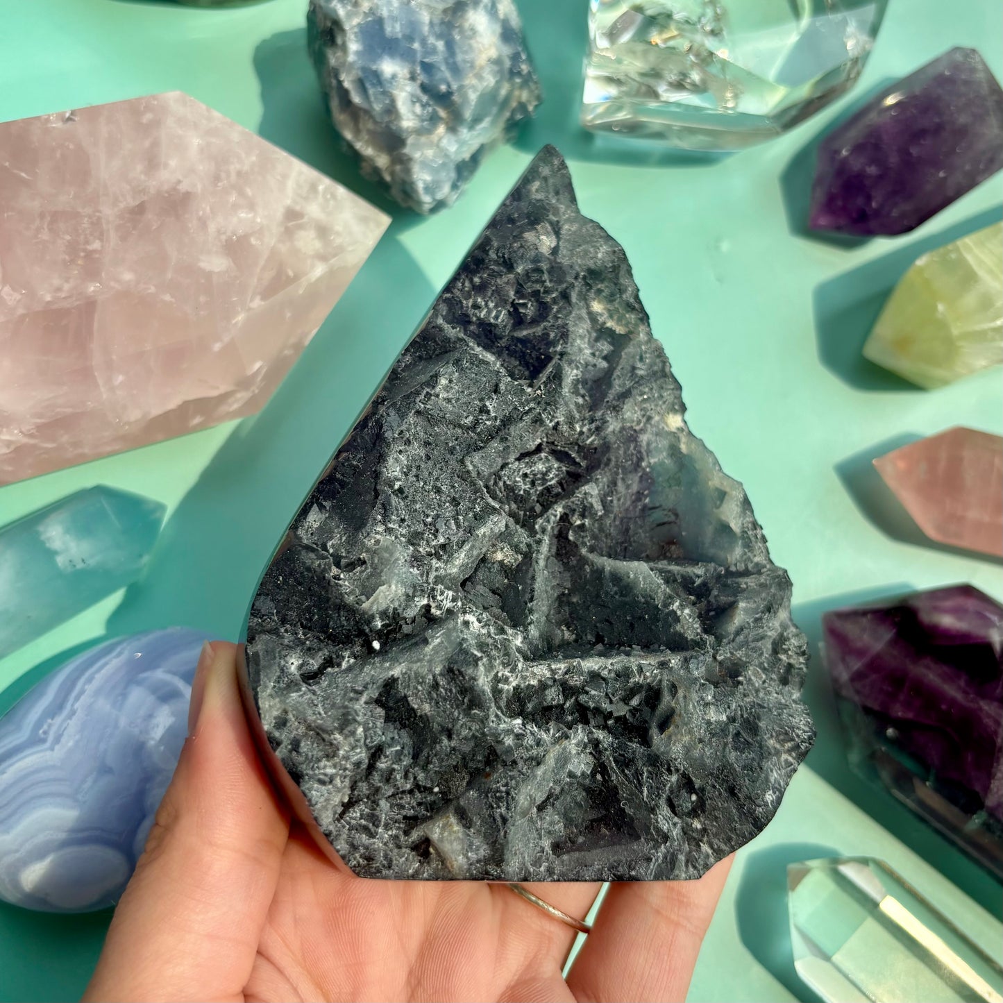 FLUORITE FREEFORMS