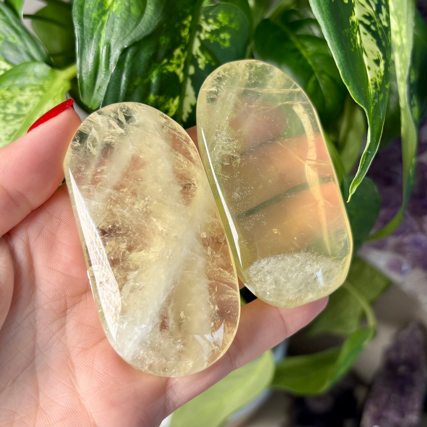 CITRINE PALMSTONES