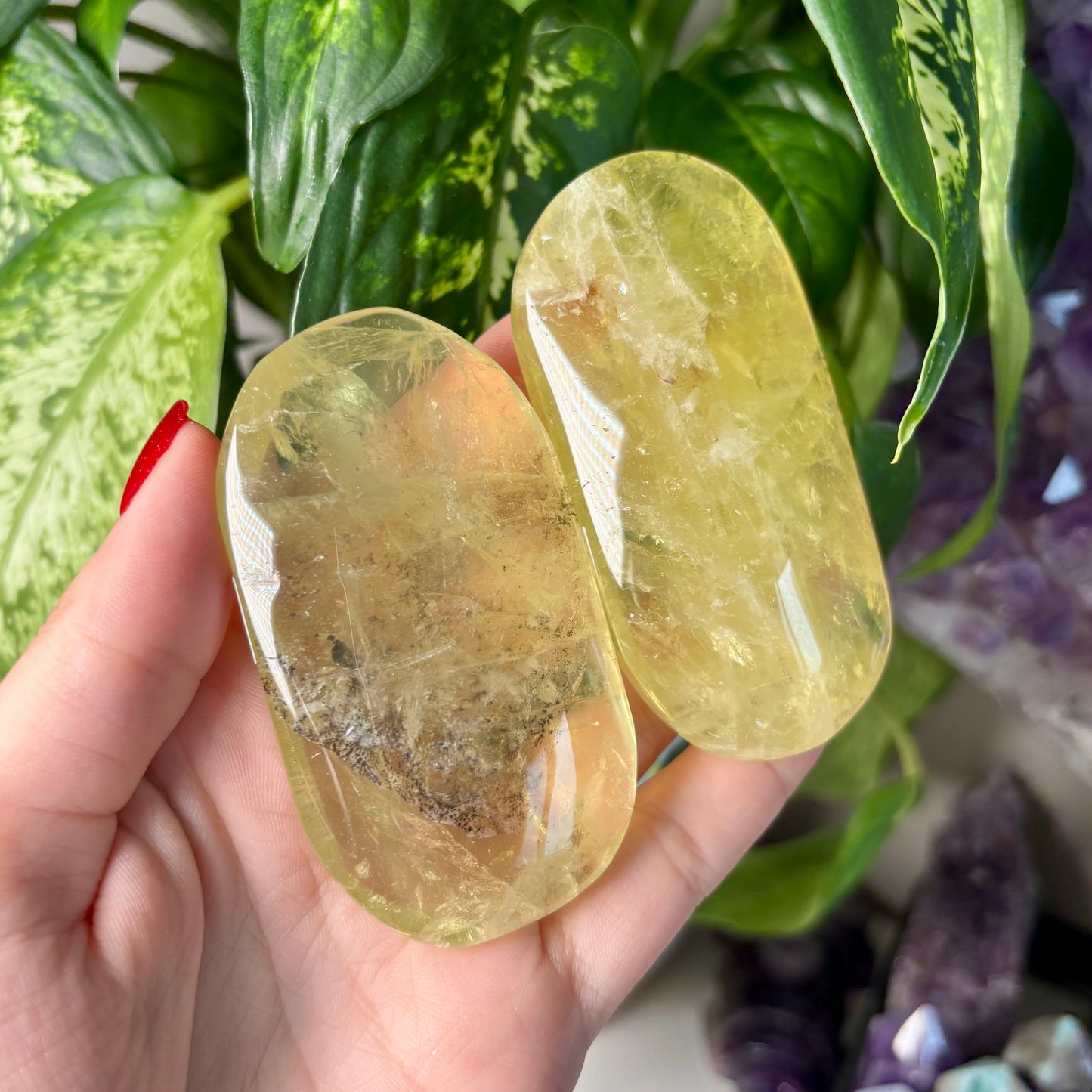 CITRINE PALMSTONES