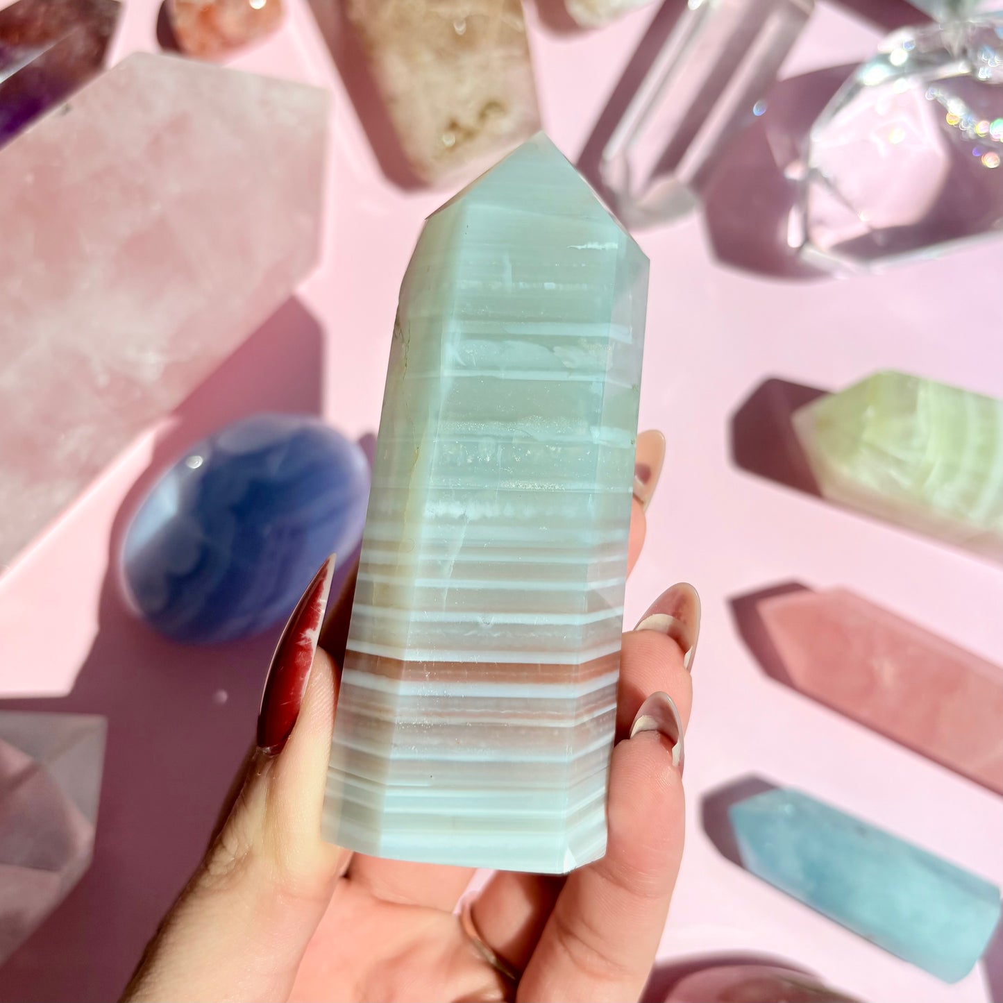 STRIPE AGATE TOWER