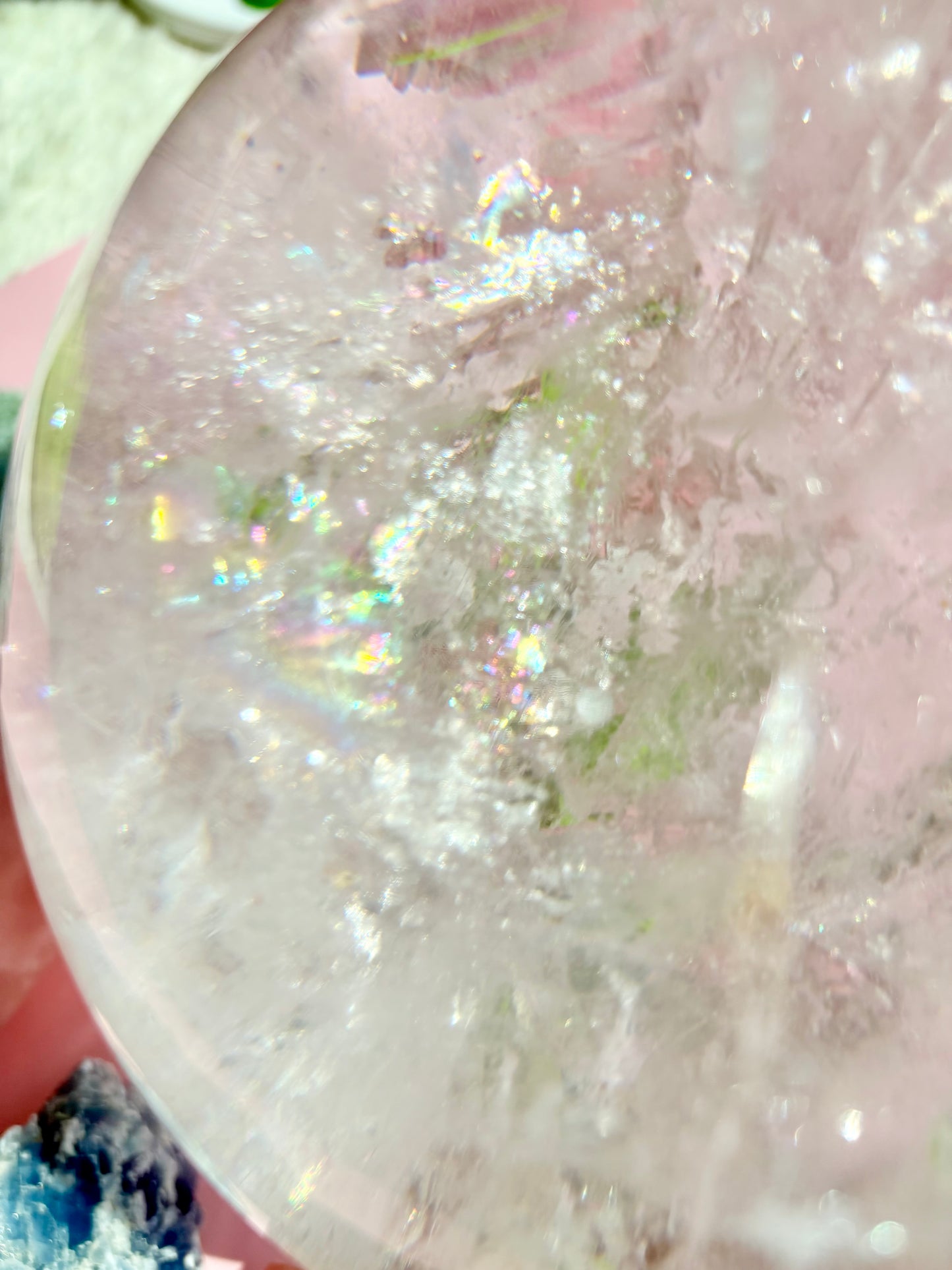 XL CLEAR QUARTZ SPHERE