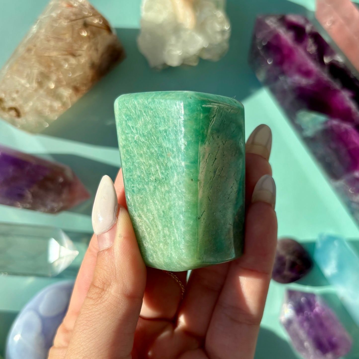AMAZONITE FREEFORMS